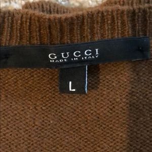 GUCCI SWEATER. Men’s large.
